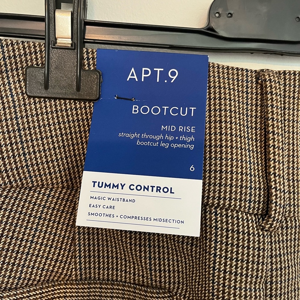 APT.9 Bootcut Trousers with Tummy Control